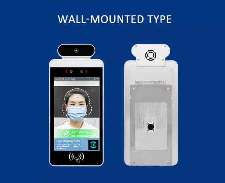 Face Recognition Thermometer Temperature Measurement System Non-Contact Infrared Thermometer For Office/Industry /Station/School